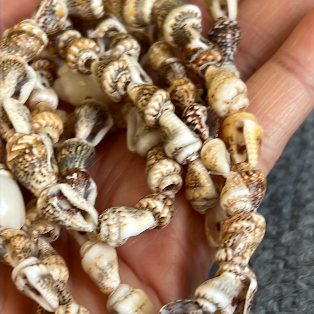 Shell Bead Necklace - Picture 7 of 12